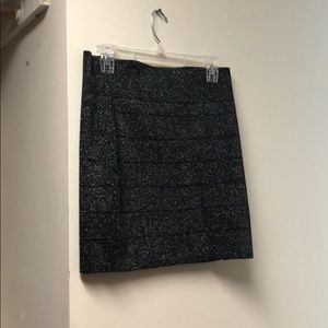 Black, sparkling skirt